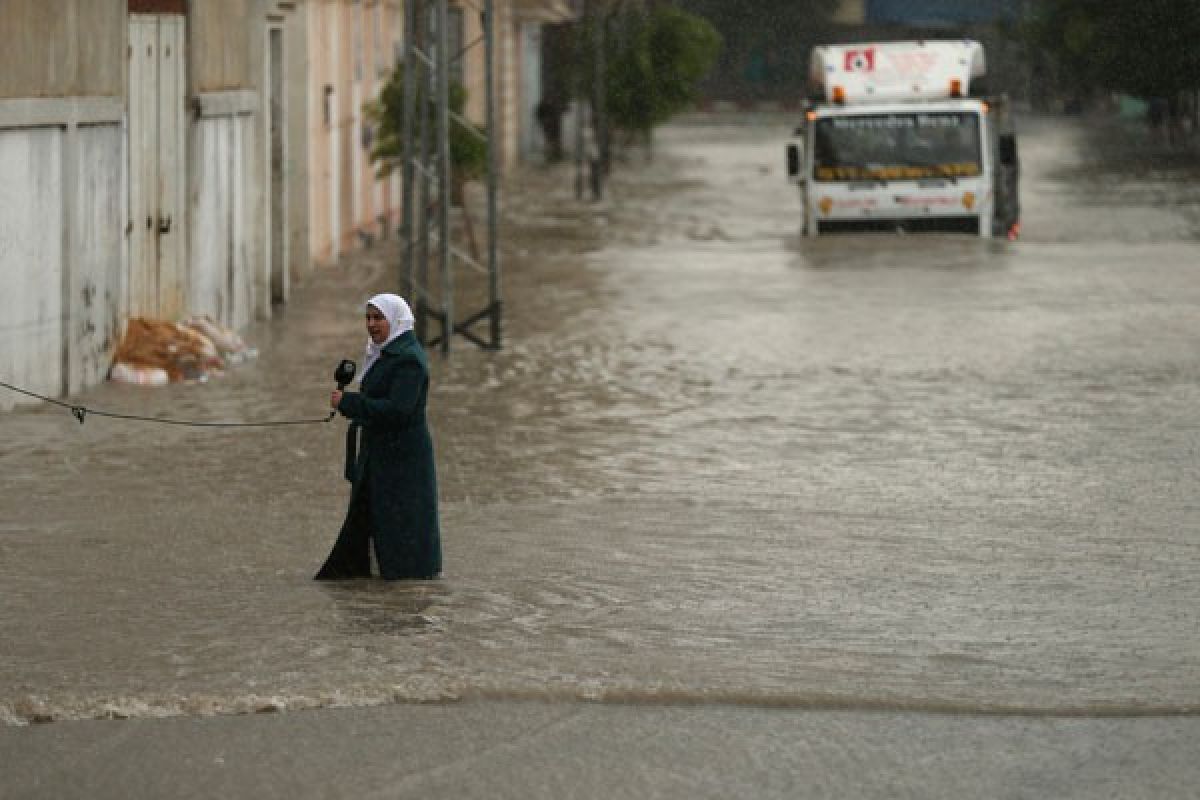 Badan PBB umumkan darurat banjir di kota Gaza