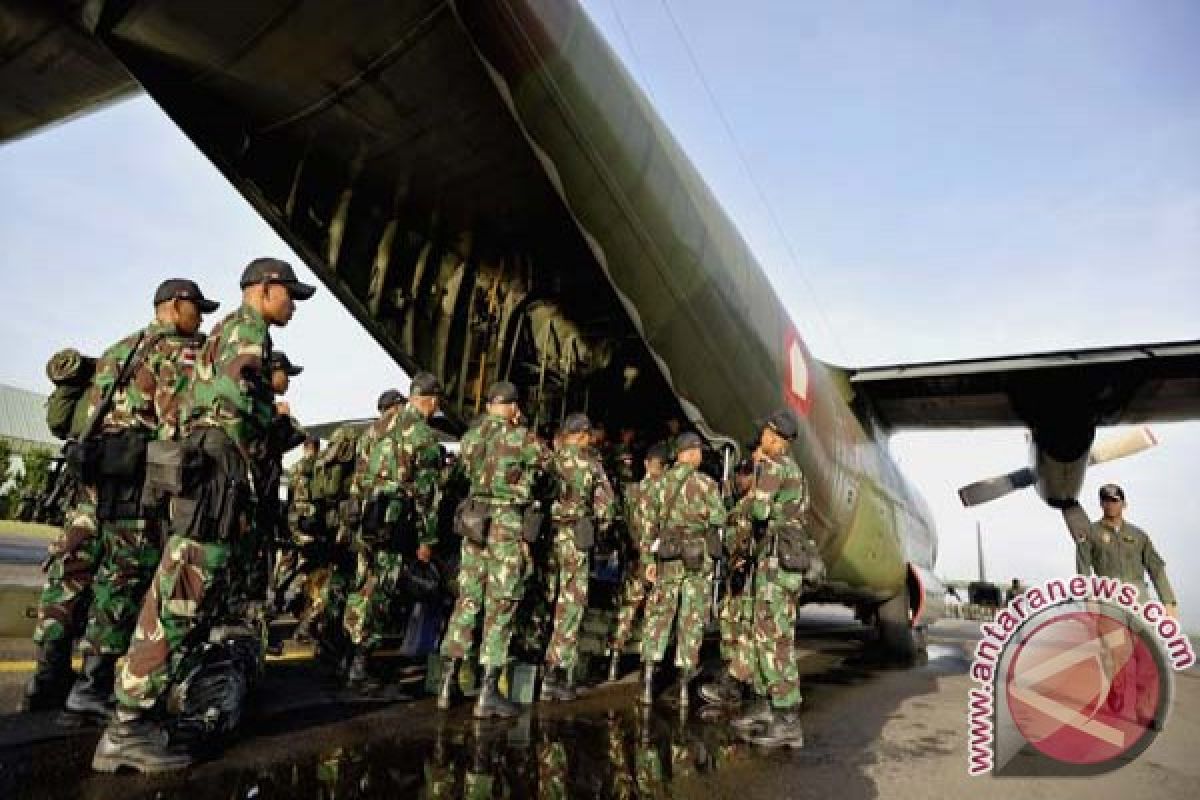 449 prajurit Raider kembali dari perbatasan RI-PNG