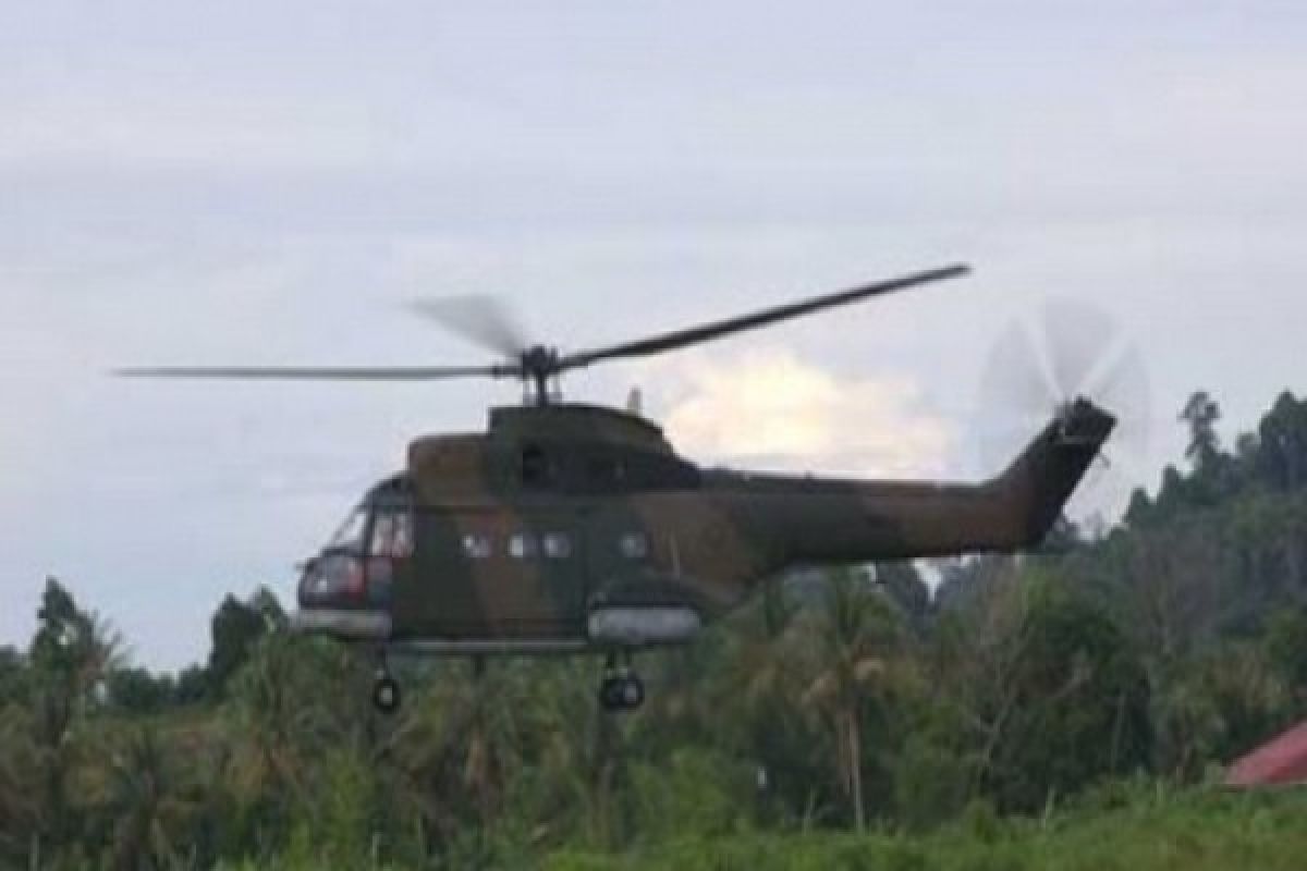 TNI AU minta bantuan Freeport evakuasi heli dari pedalaman Papua