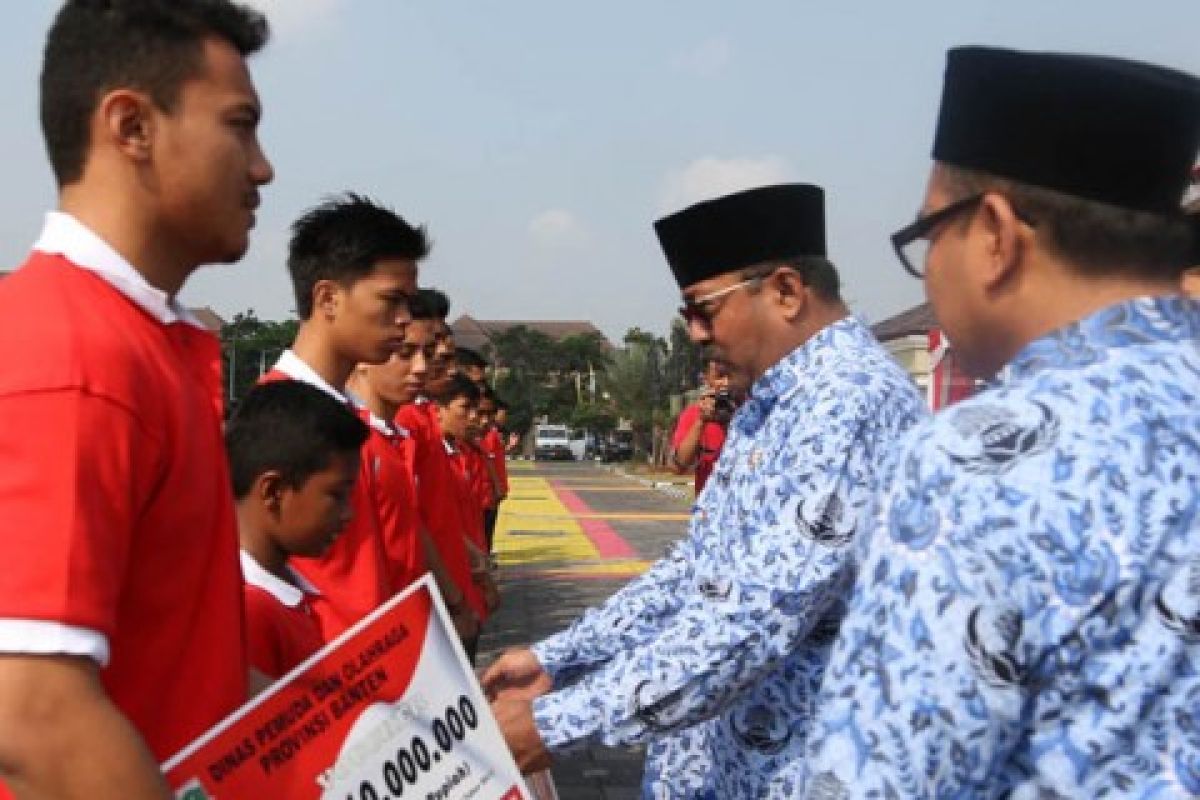 Dispora Banten Beri Bantuan Bagi Atlet Berprestasi