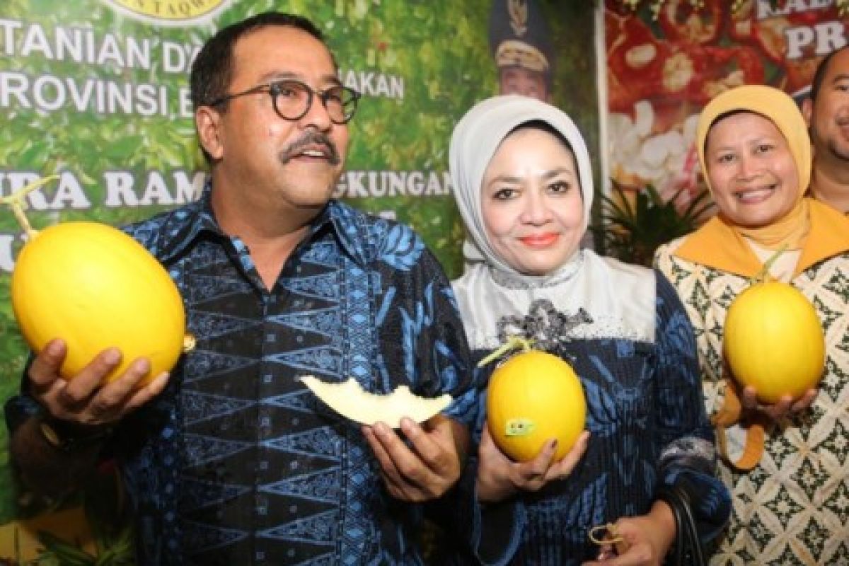 Banten Pamerkan Tales Beneng Dan Golden Melon Di Ajang HPS