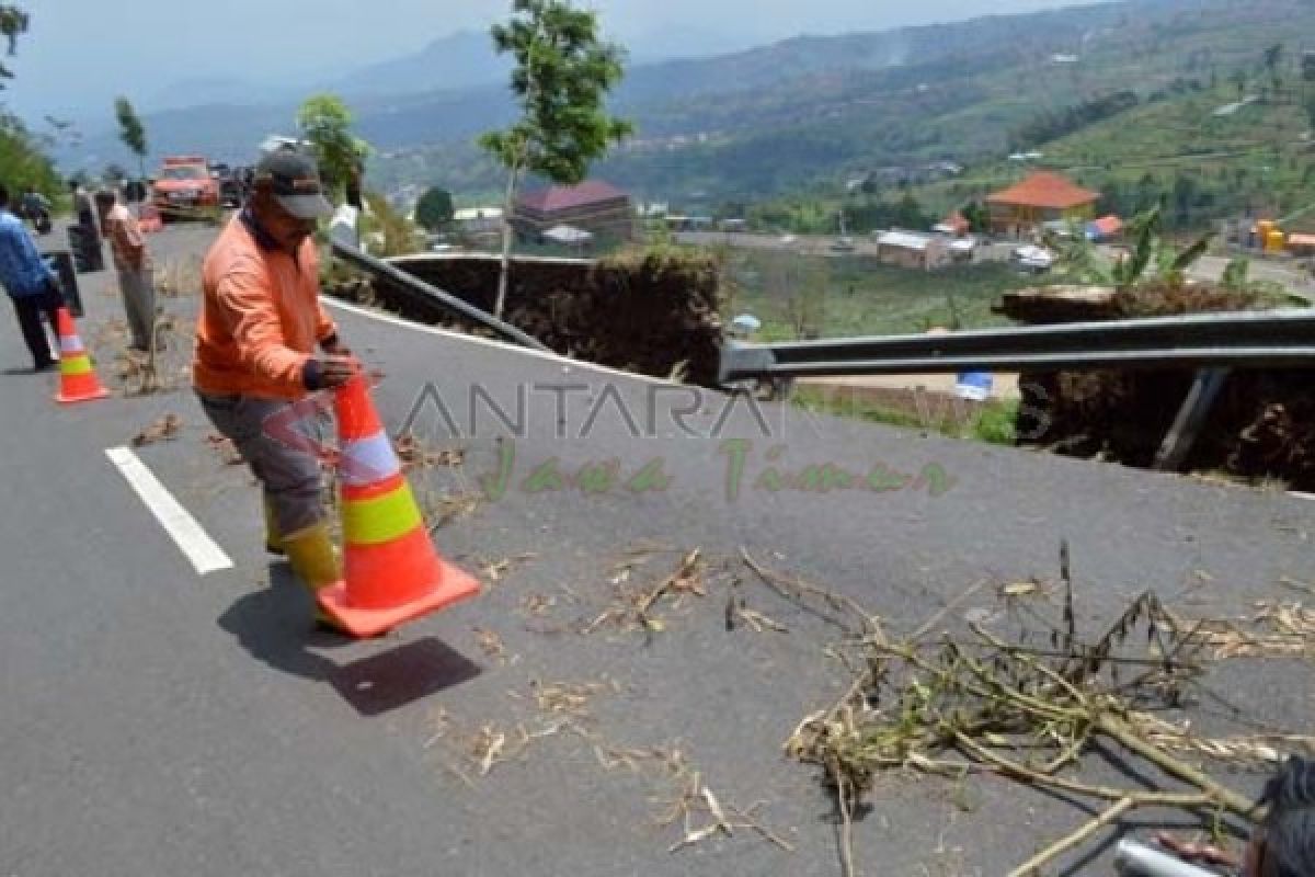 BPBD Magetan Imbau Pemudik Waspadai Jalur Sarangan