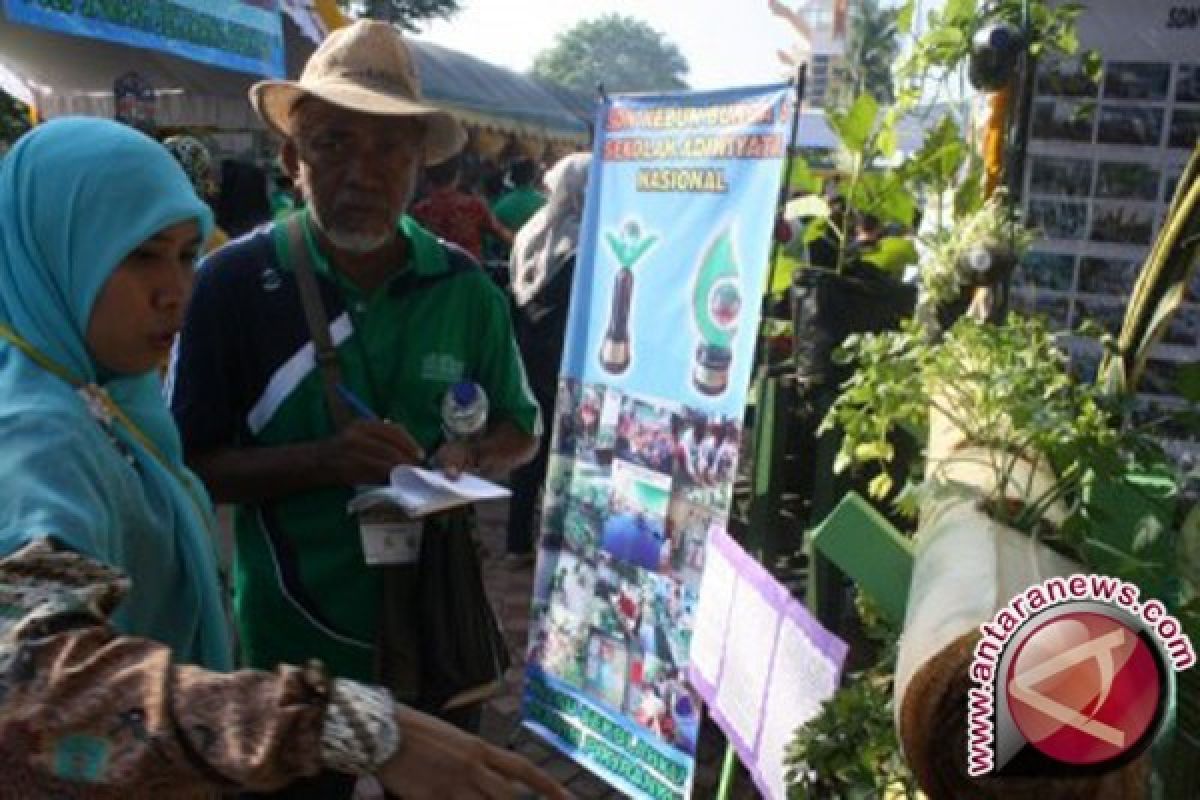 Distan Kembangkan Tanaman Hidroponik