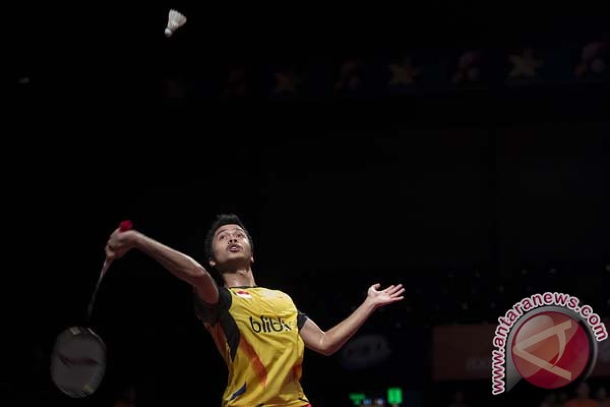 Anthony Ginting ke babak kedua Taipei Terbuka
