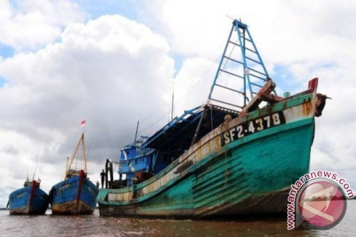 Polair Bangka Amankan Satu Kapal Trawl