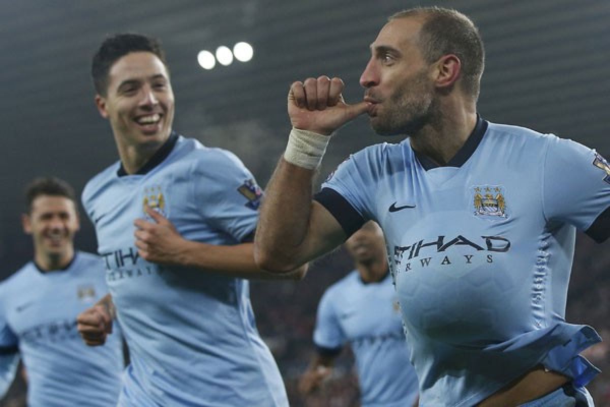 Susunan pemain Manchester City vs Villa