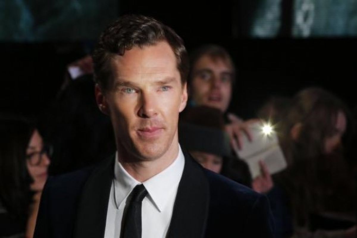 Benedict Cumberbatch selamatkan kurir sepeda yang dikeroyok