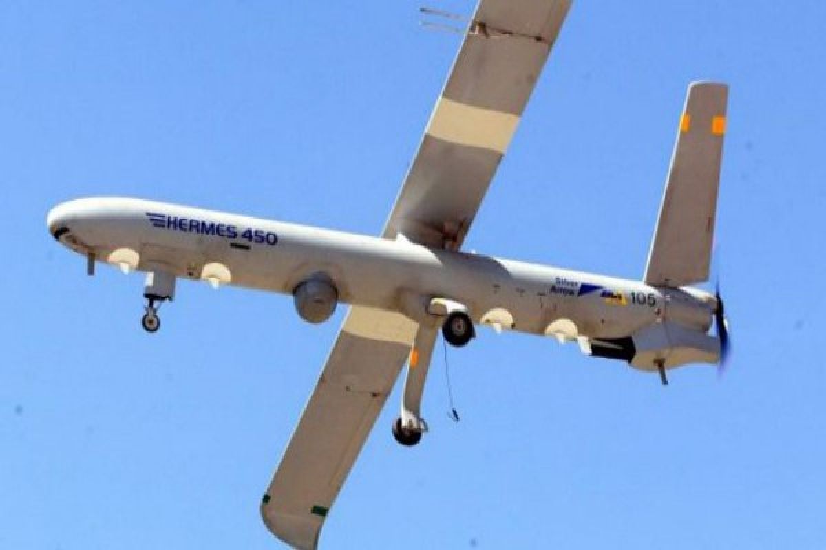 Drone Israel serang gerilyawan Palestina