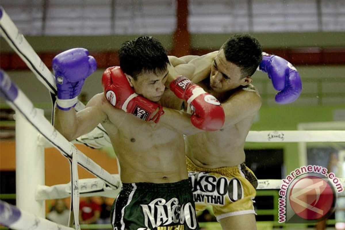 Petarung asal Bandung juarai Naksoo Muaythai Fight
