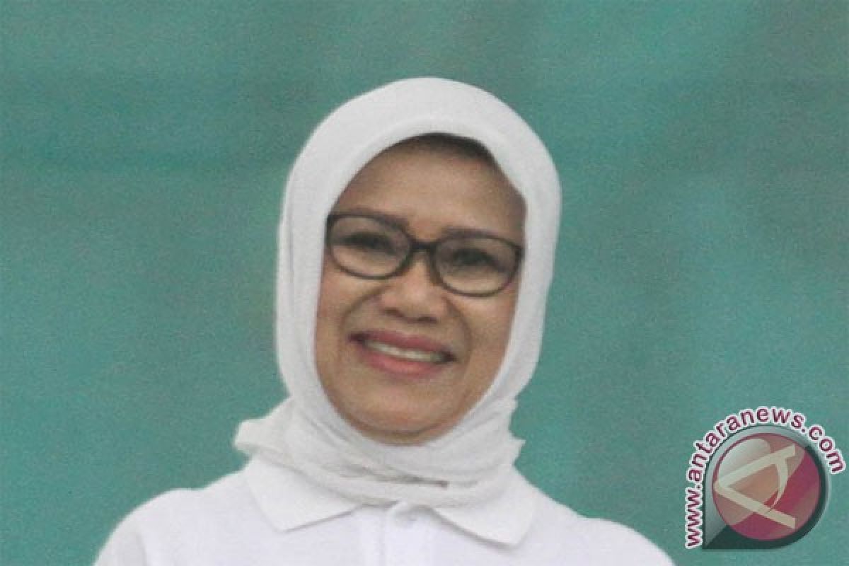 Mufidah Jusuf Kalla terkesan dengan songket Jambi