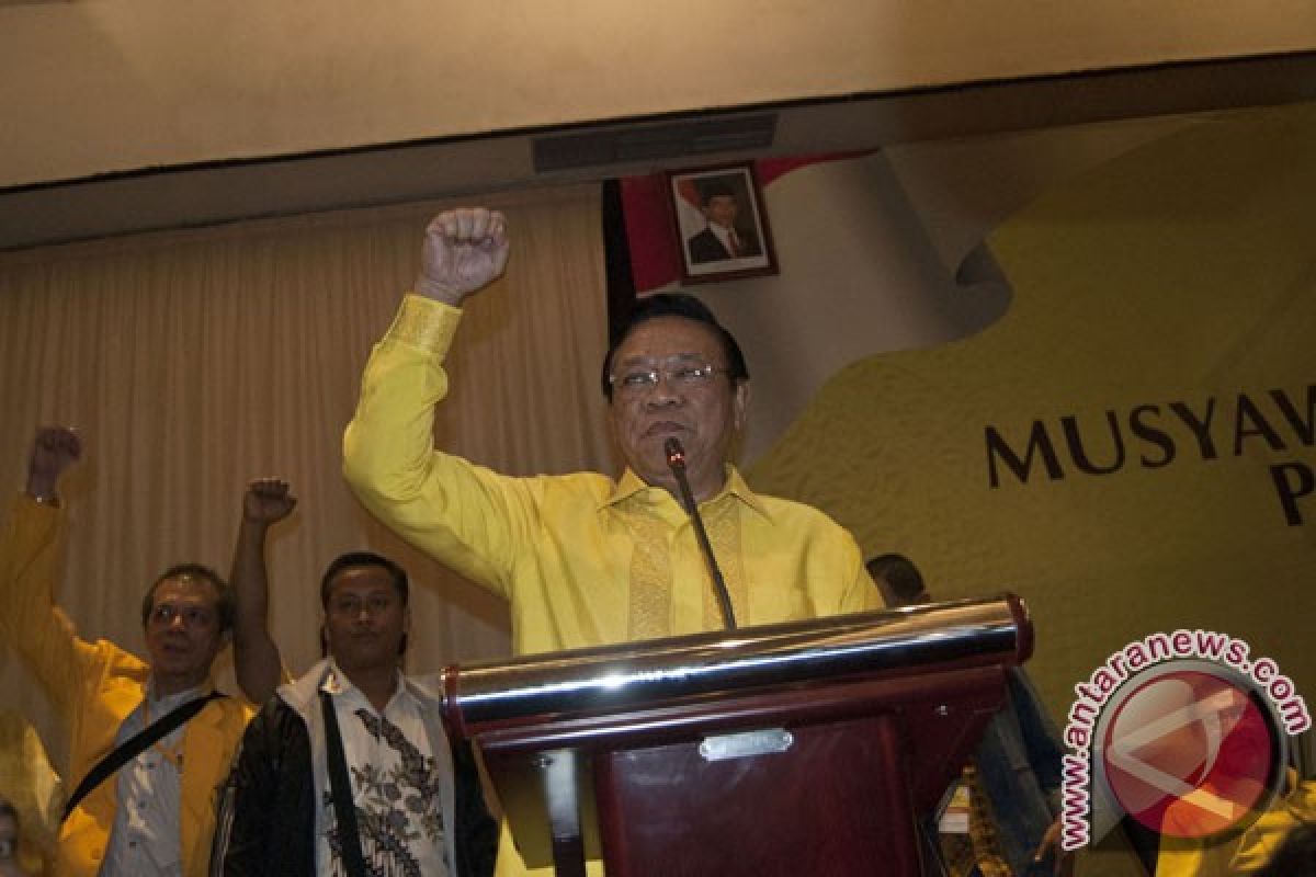 Agung Laksono Ketum Golkar pada Munas IX di Jakarta