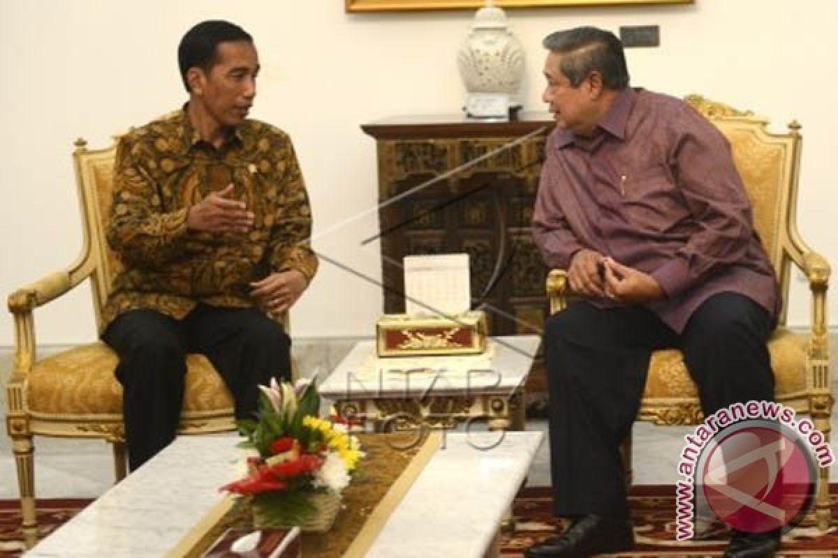 Presiden Jokowi-SBY Bicarakan Perppu Pilkada