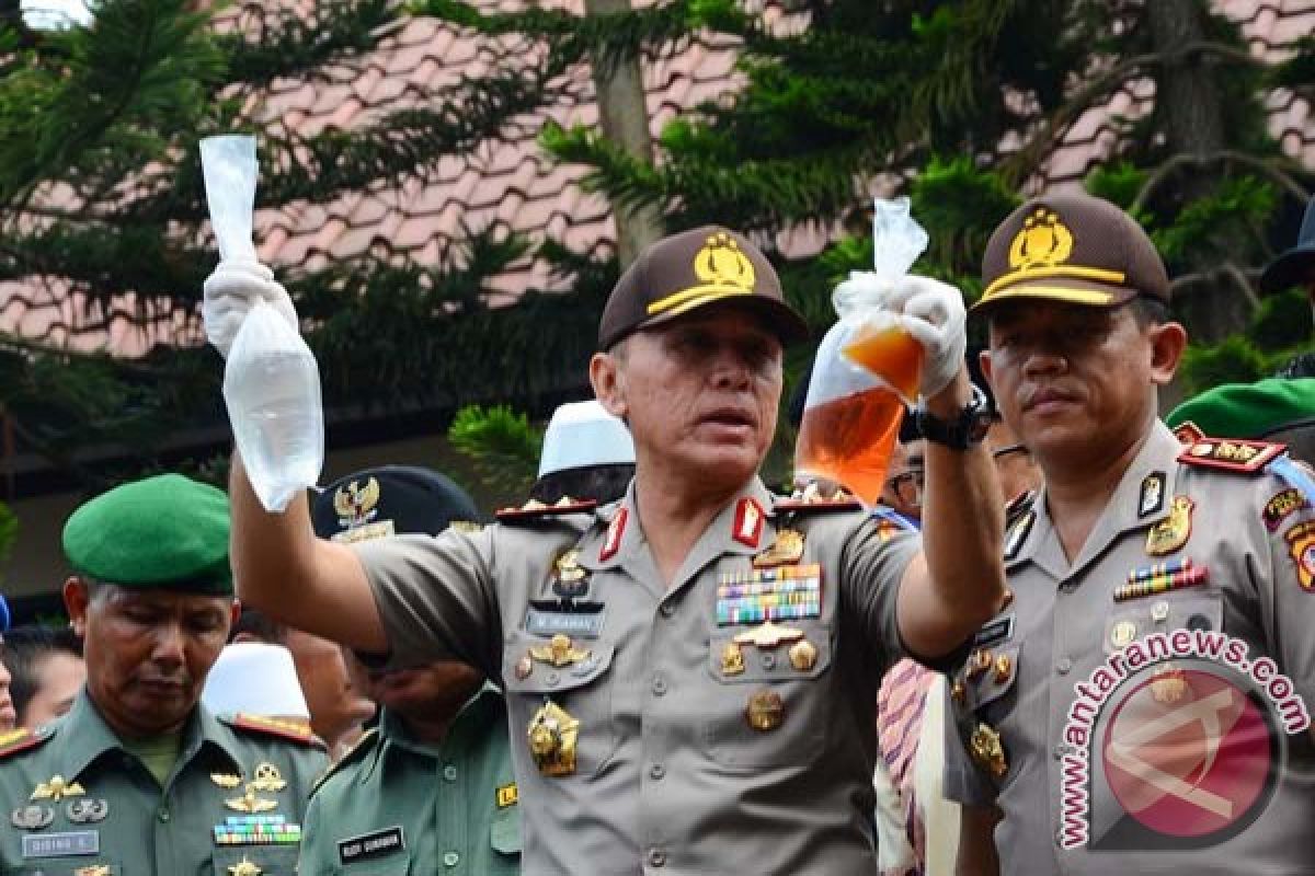 Polresta: peredaran miras oplosan di Bekasi mengkhawatirkan