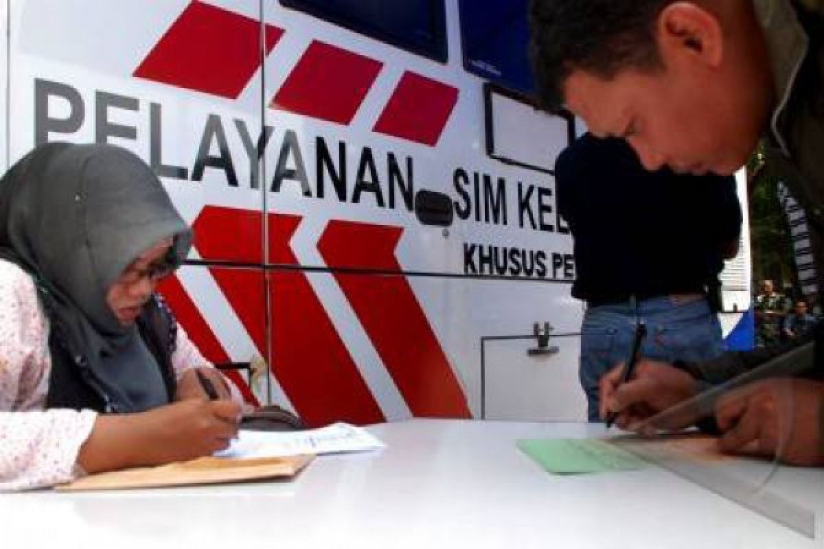 Polresta Bekasi Layani Khusus Pemohon SIM Perempuan