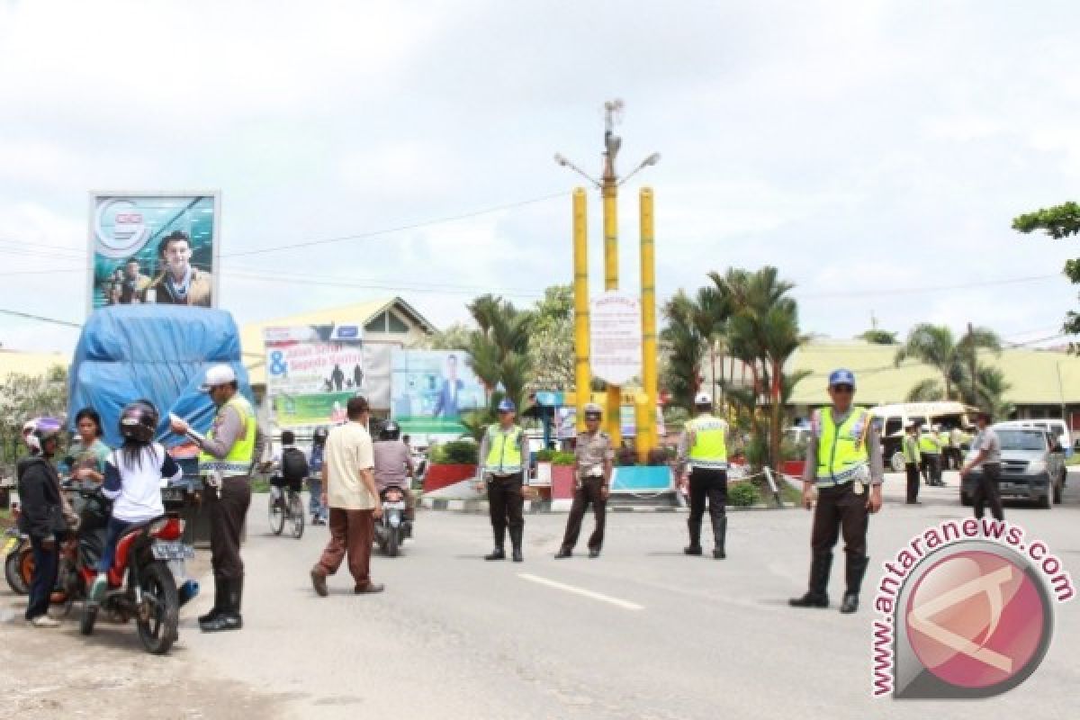 460 Kendaraan Ditilang Dalam Operasi Zebra Kapuas di Sintang