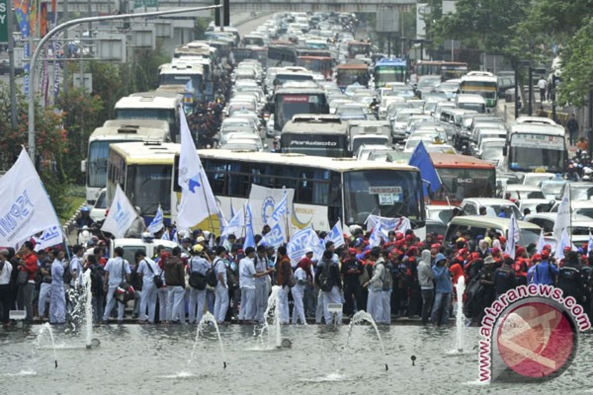 2.000 Brimob dikerahkan amankan demo buruh