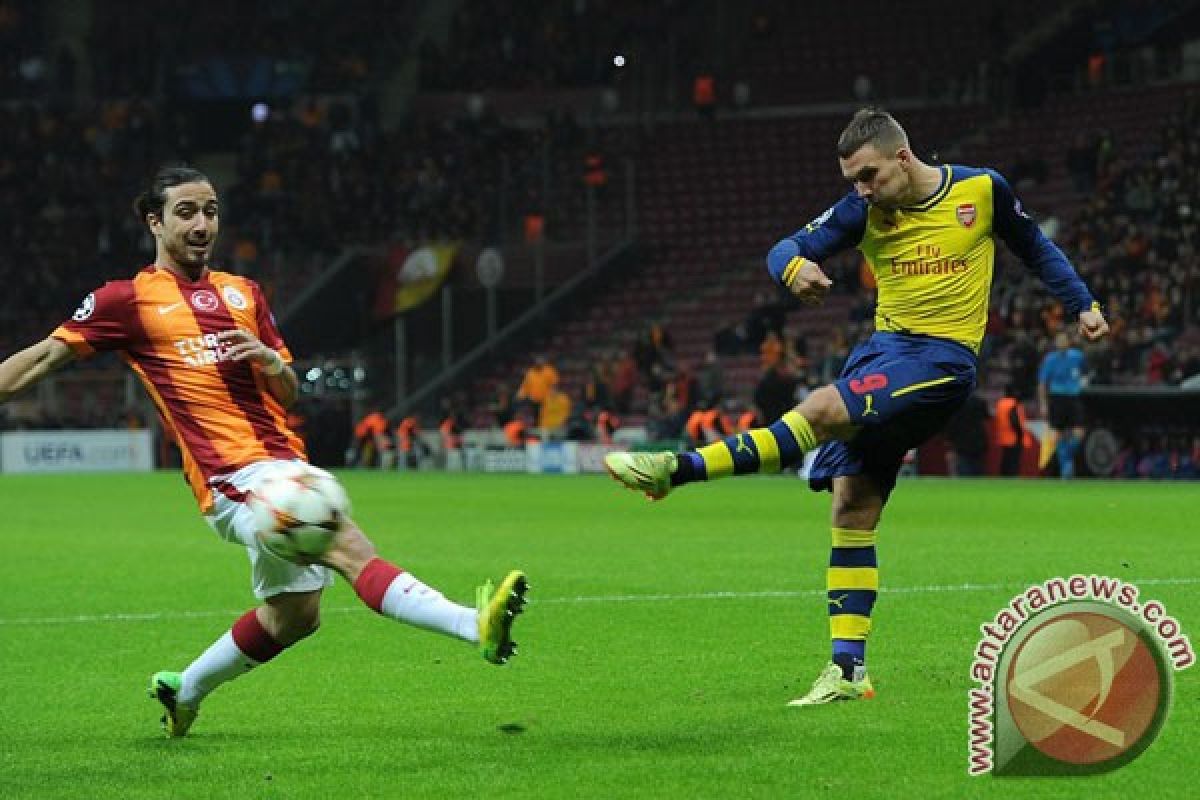 Arsenal menang 4-1 atas Galatasaray