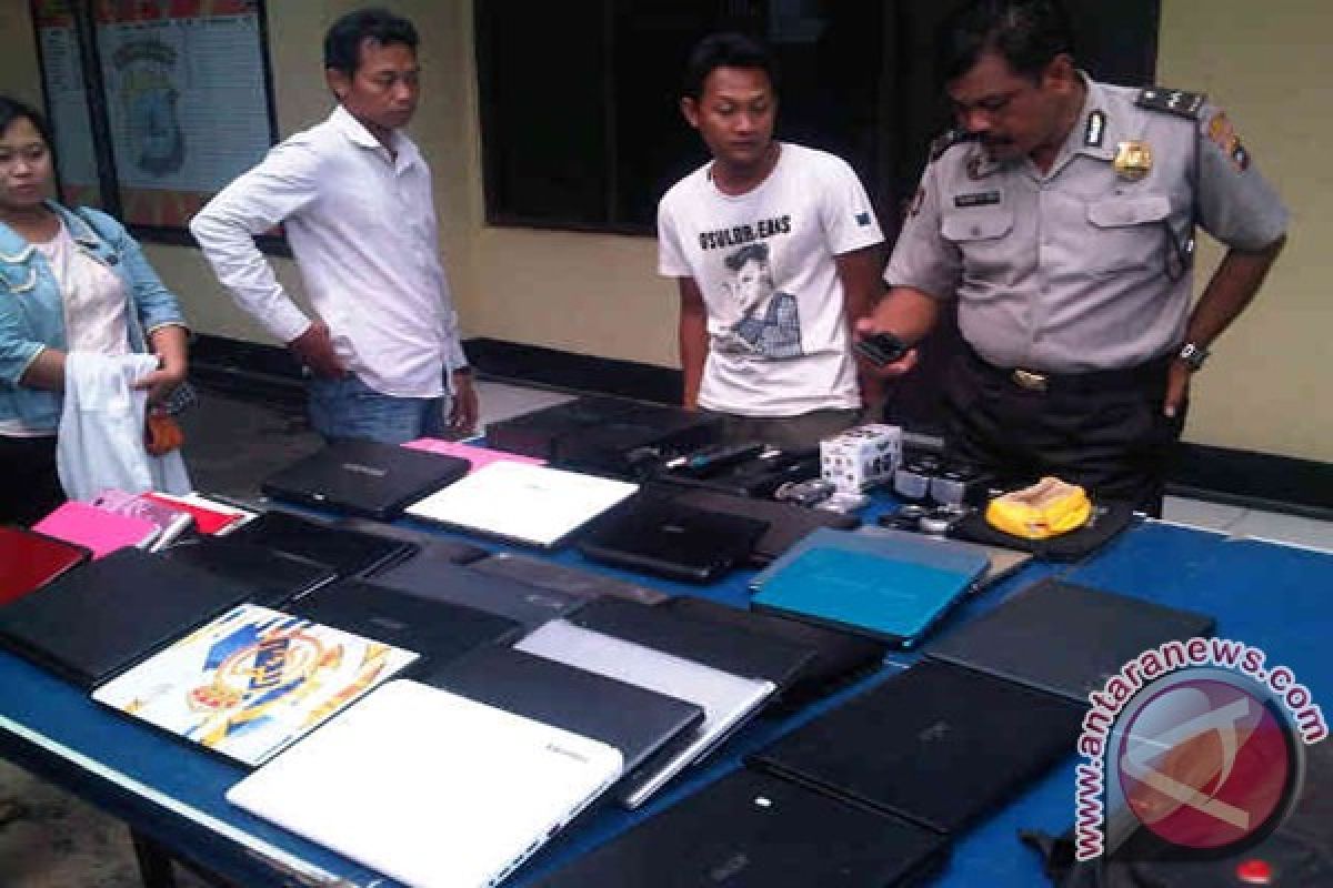 Polisi Tangkap Pencuri Spesialis Laptop 