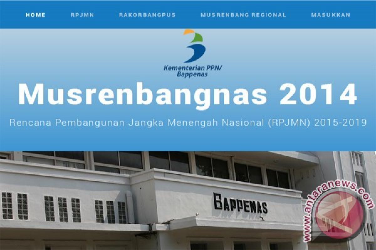  Bappenas Luncurkan Musrenbang Elektronik