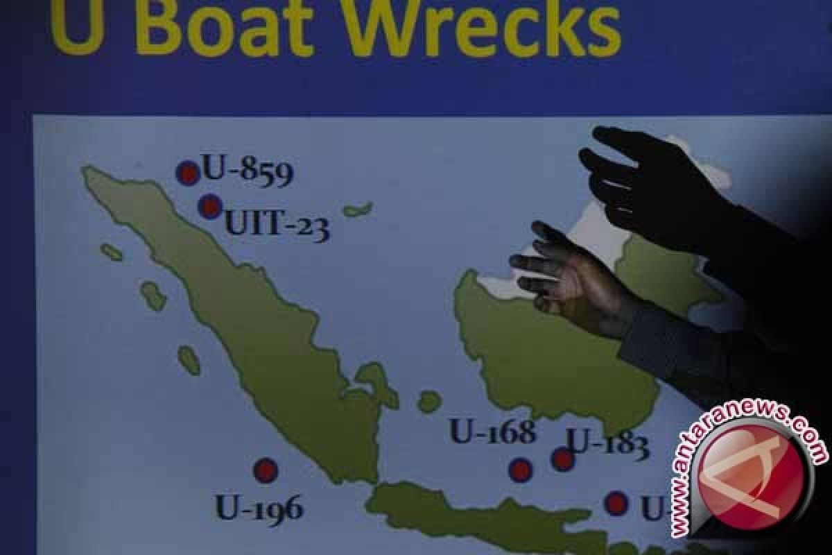 TNI Angkatan Laut Temukan Kapal Nazi di Laut Jawa