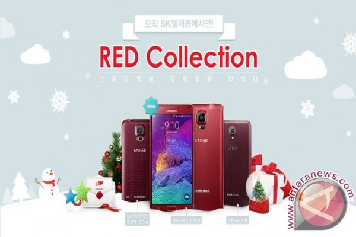 Sambut Natal, Samsung Luncurkan Galaxy Note 4 "Velvet Red"