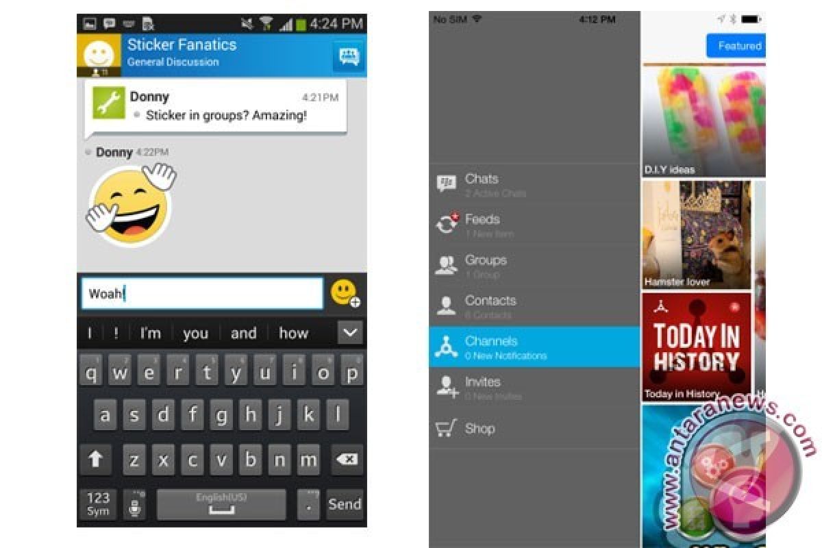 BBM versi 2.6 Tersedia, Sudah Mendukung Lollipop