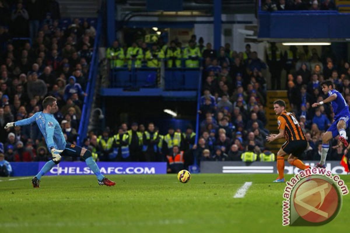 Hazard inspirasi kemenangan 2-0 Chelsea atas Hull