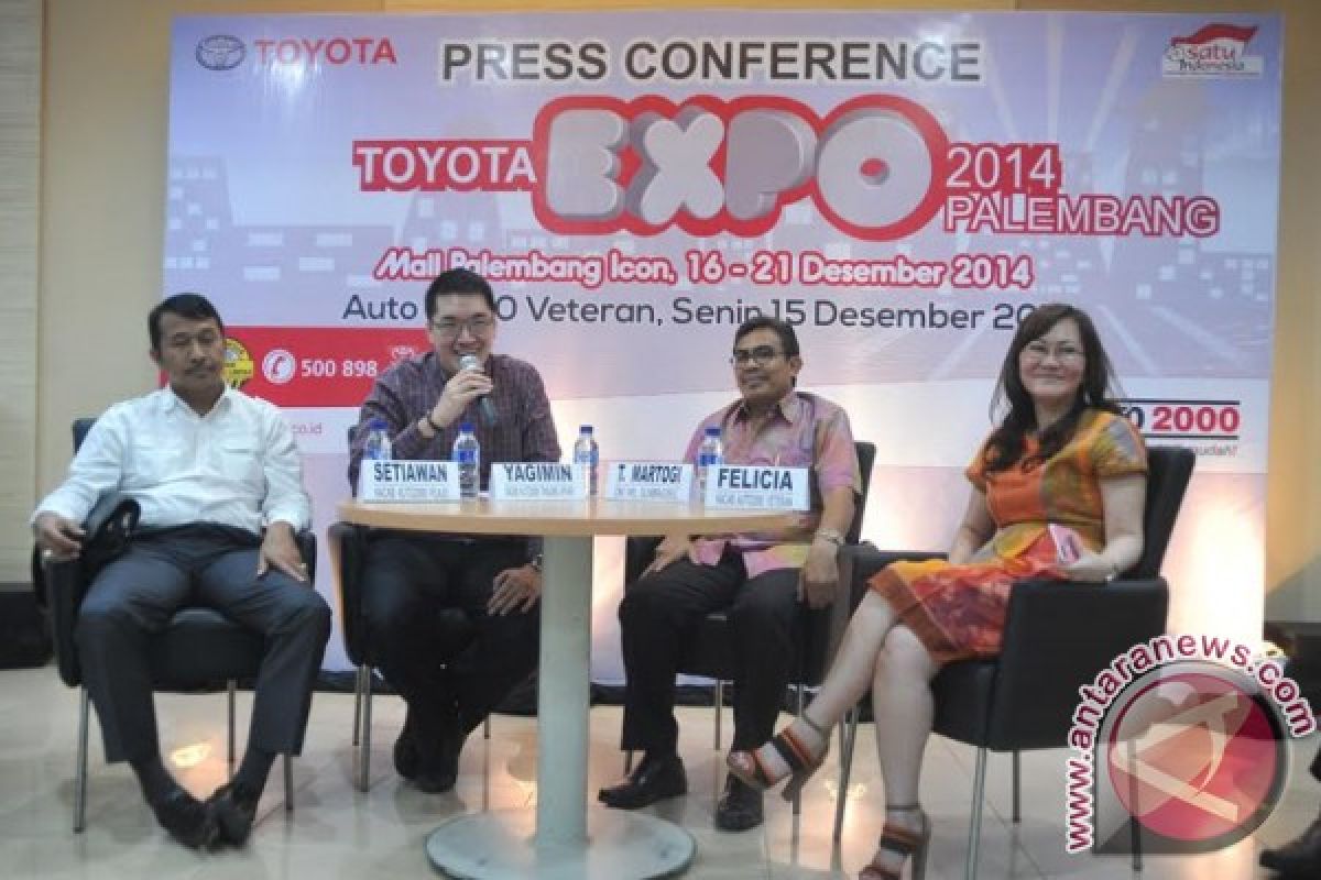 Ratusan kendaraan ditargetkan terjual di "Toyota Expo" 