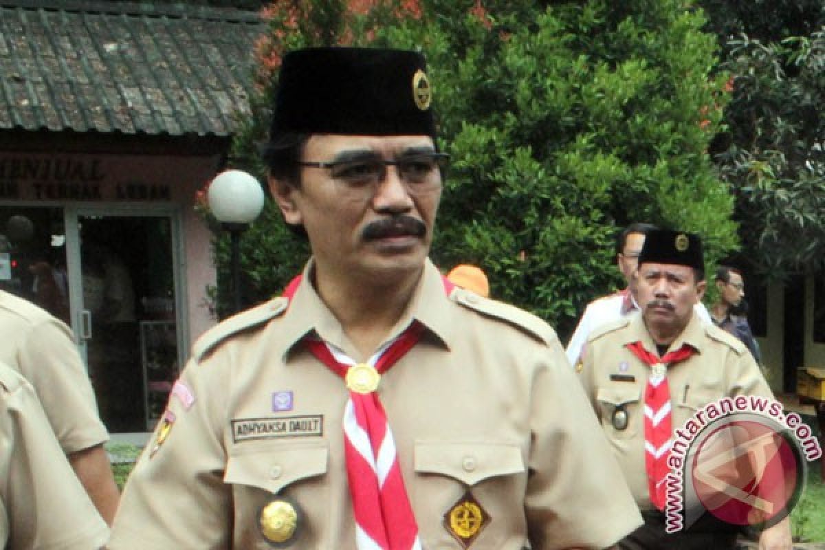 Adhyaksa Dault apresiasi gedung Kwarcab Kabupaten Tangerang