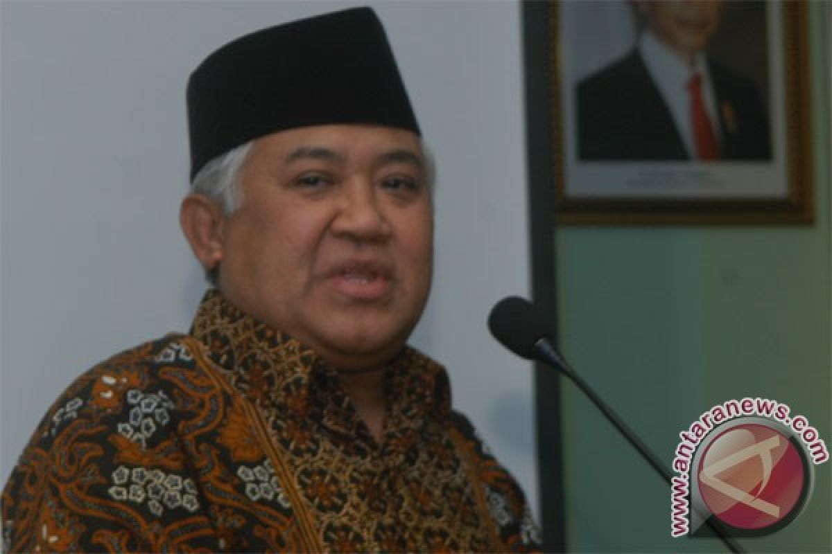 Din Syamsuddin himbau umat Islam tidak terprovokasi