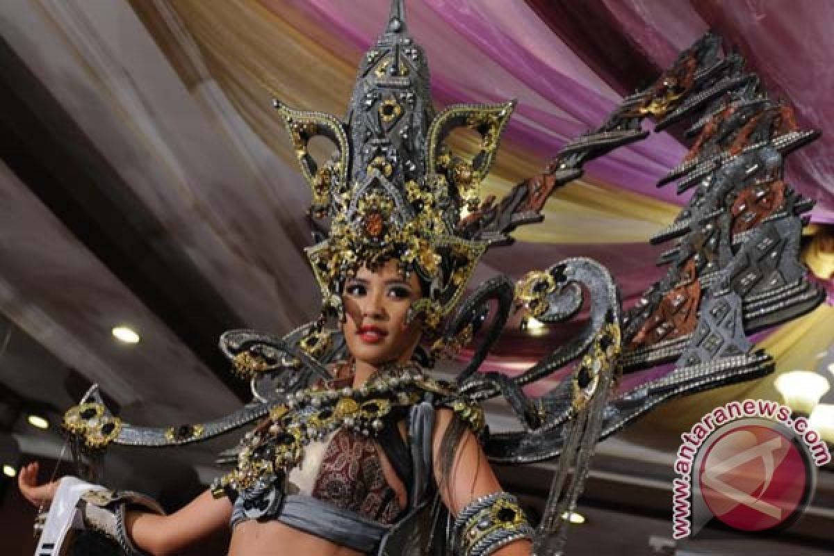 Kostum Borobudur Puteri Indonesia sarana promosi pariwisata