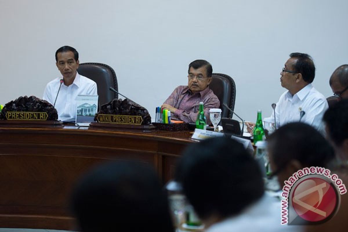 Presiden rapat bahas ekonomi nasional