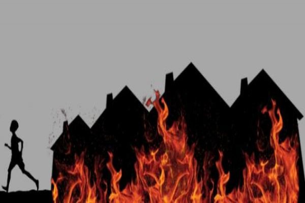 Kantor Bupati Maybrat Papua Barat dibakar massa