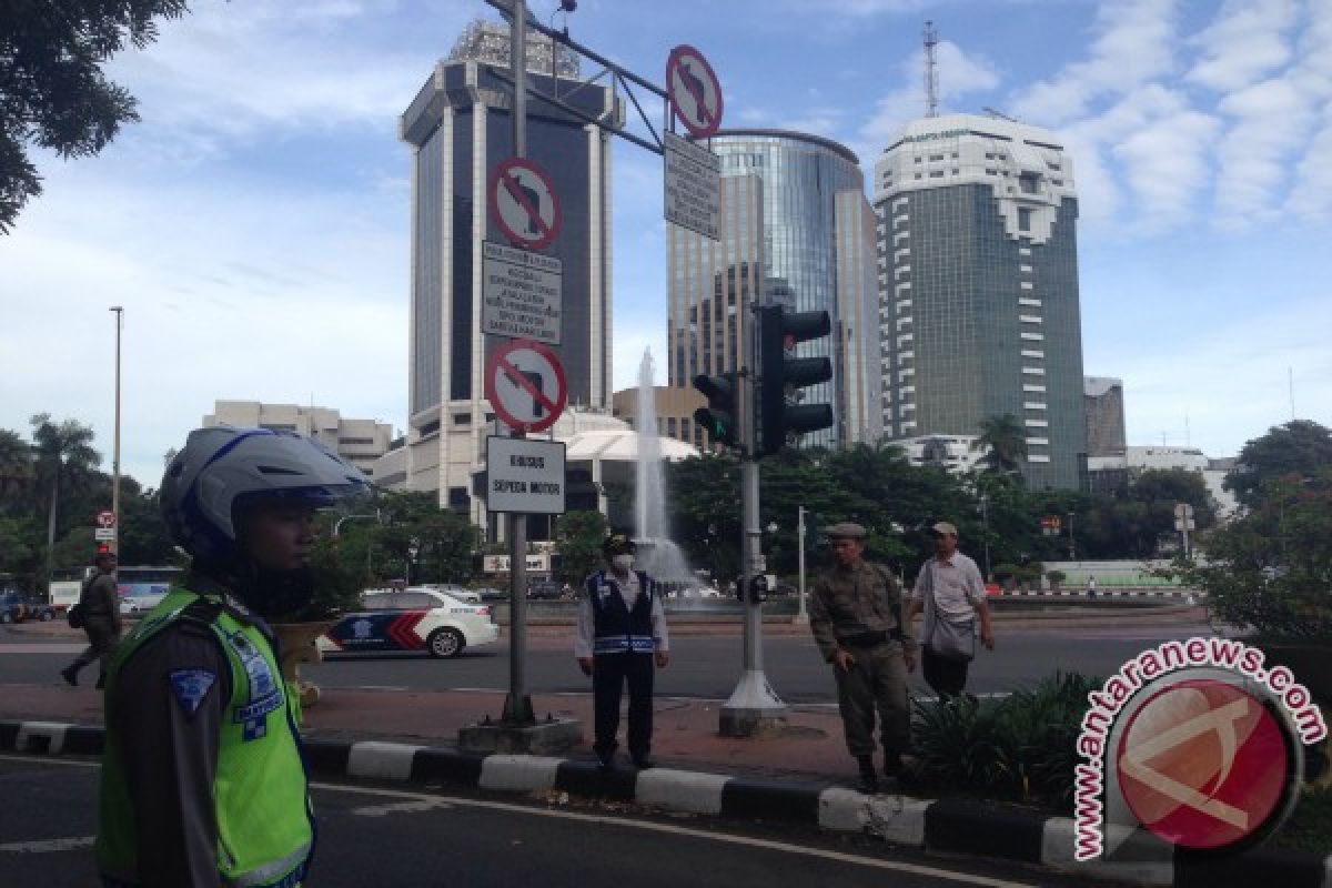 Hari pertama uji coba banyak pengendara motor yang belum tahu