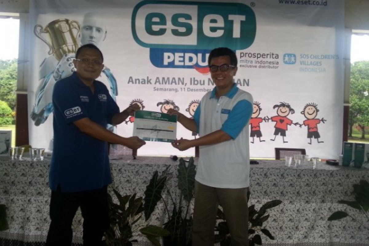 ESET Proteksi Anak Panti Dari Konten Negatif Internet