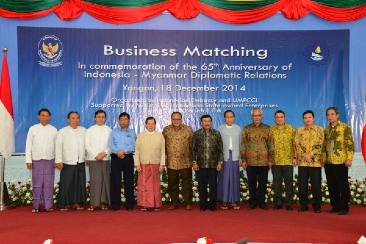 KBRI fasilitasi hubungan bisnis Indonesia-Myanmar