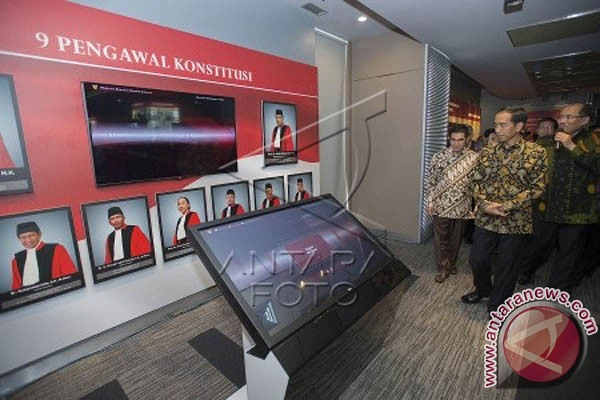 Presiden Resmikan Pusat Sejarah Konstitusi di Gedung MK