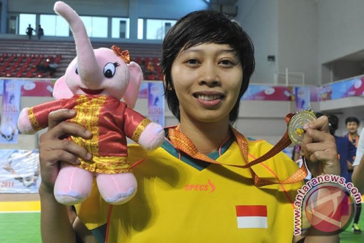 Diyana atlet futsal POM ASEAN Indonesia berharap masuk Timnas