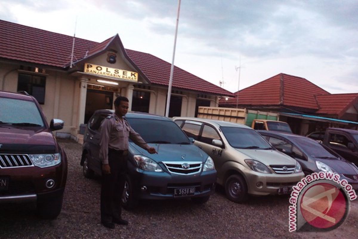 Police Confiscated Six Cars In Banjarmasin