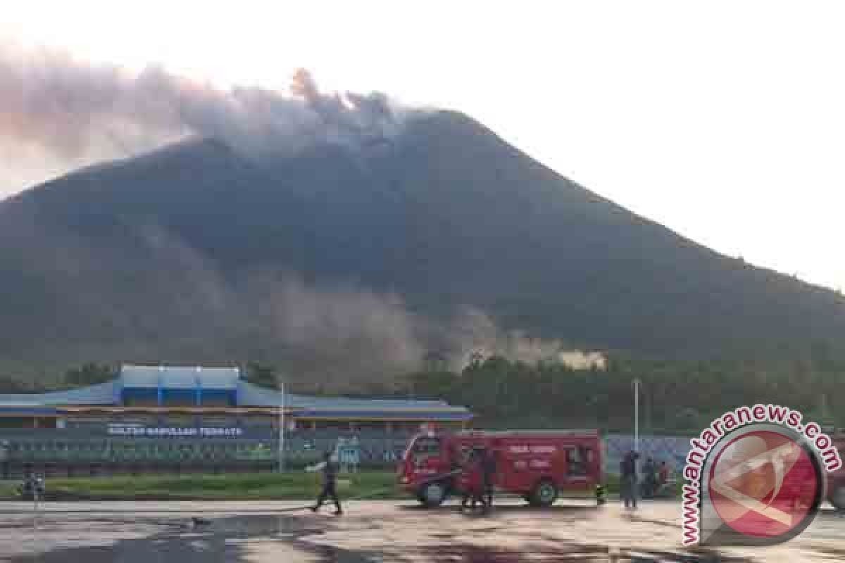 Aktivitas Gunung Gamalama tercatat meningkat