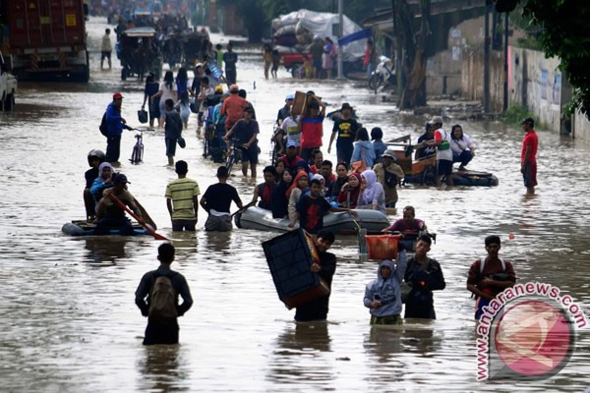 Empat kecamatan di Bengkalis terendam banjir