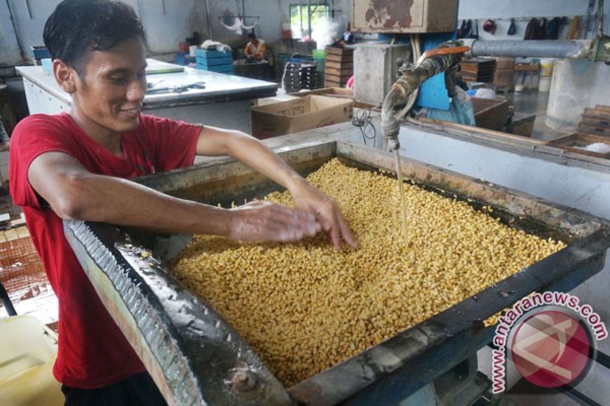 Ribuan warga Bojonegoro makan tahu bareng