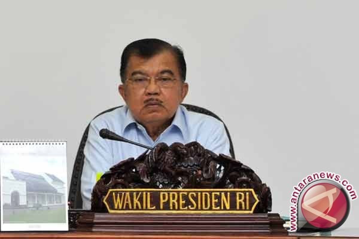 Wapres Serahkan SPT Tahun Pajak 2014