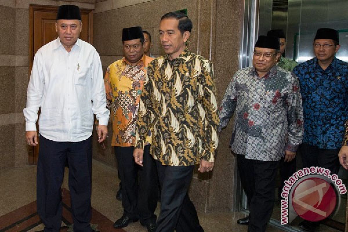 Presiden Jokowi minta masukan PBNU