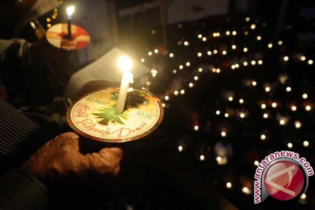 Polres Pohuwato Kunjungi Gereja Jelang Natal 