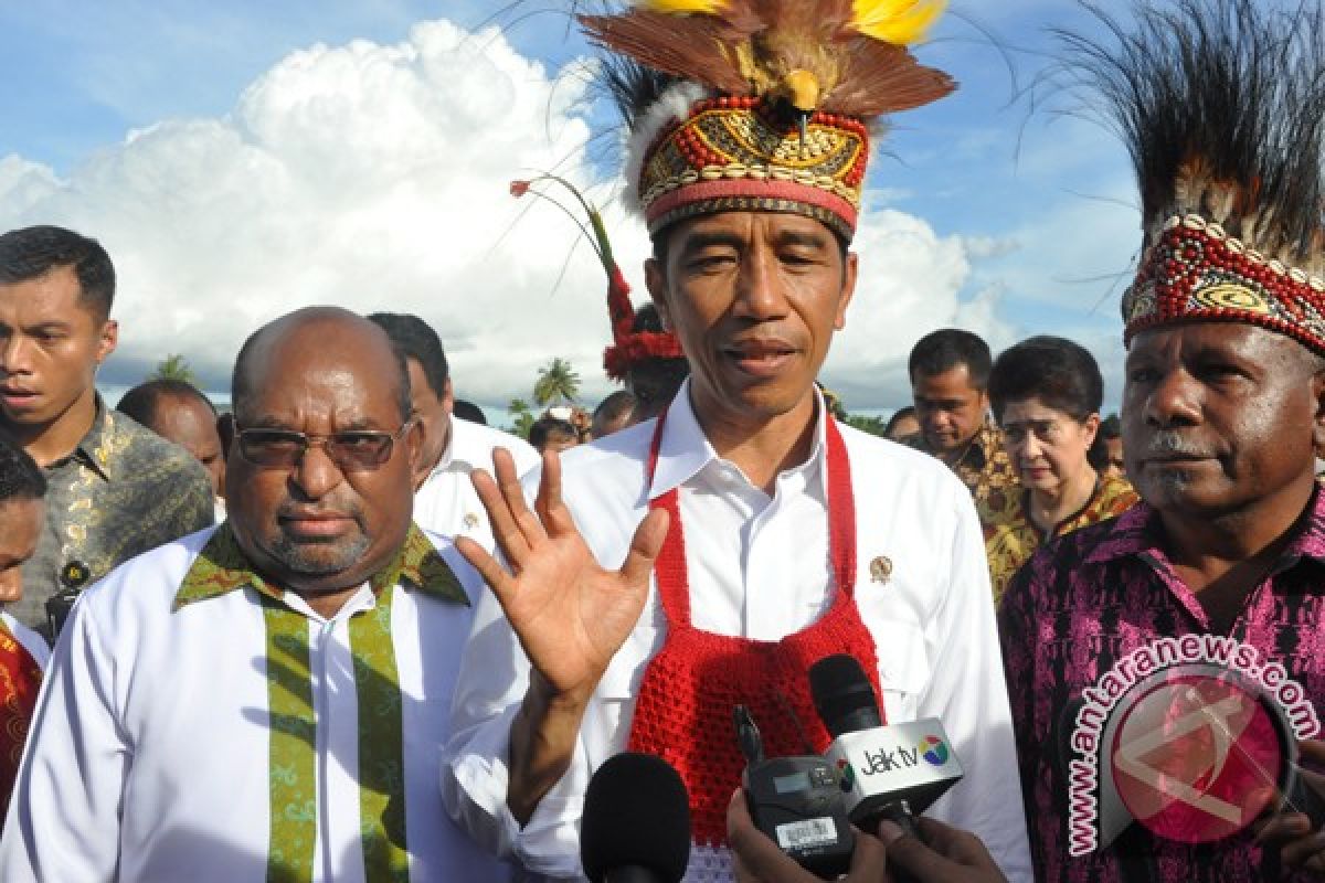 Presiden tiba di Papua