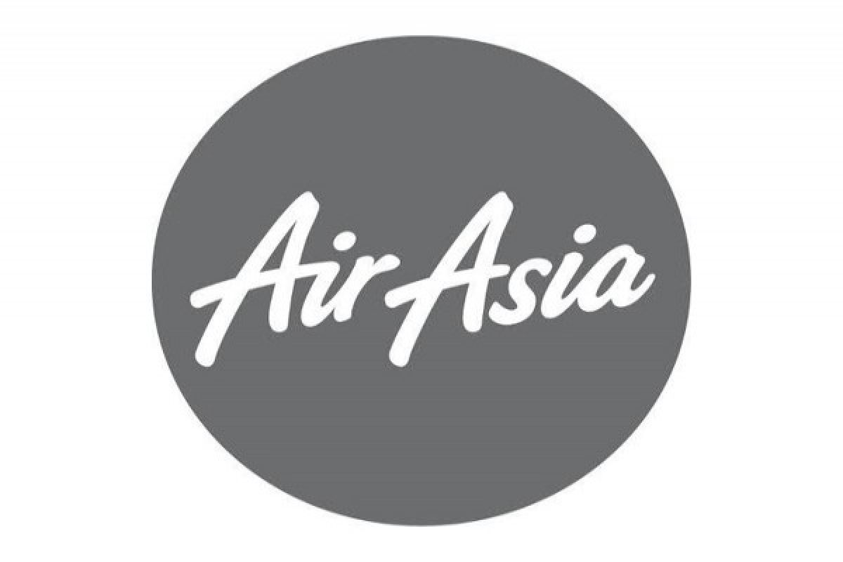 Logo merah Air Asia berubah abu-abu
