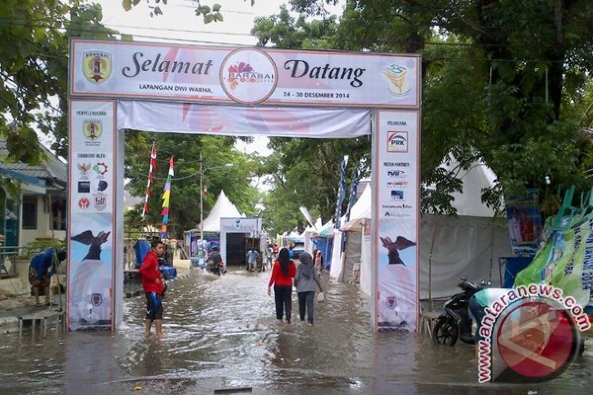 Pameran EXPO Barabai Terendam Banjir