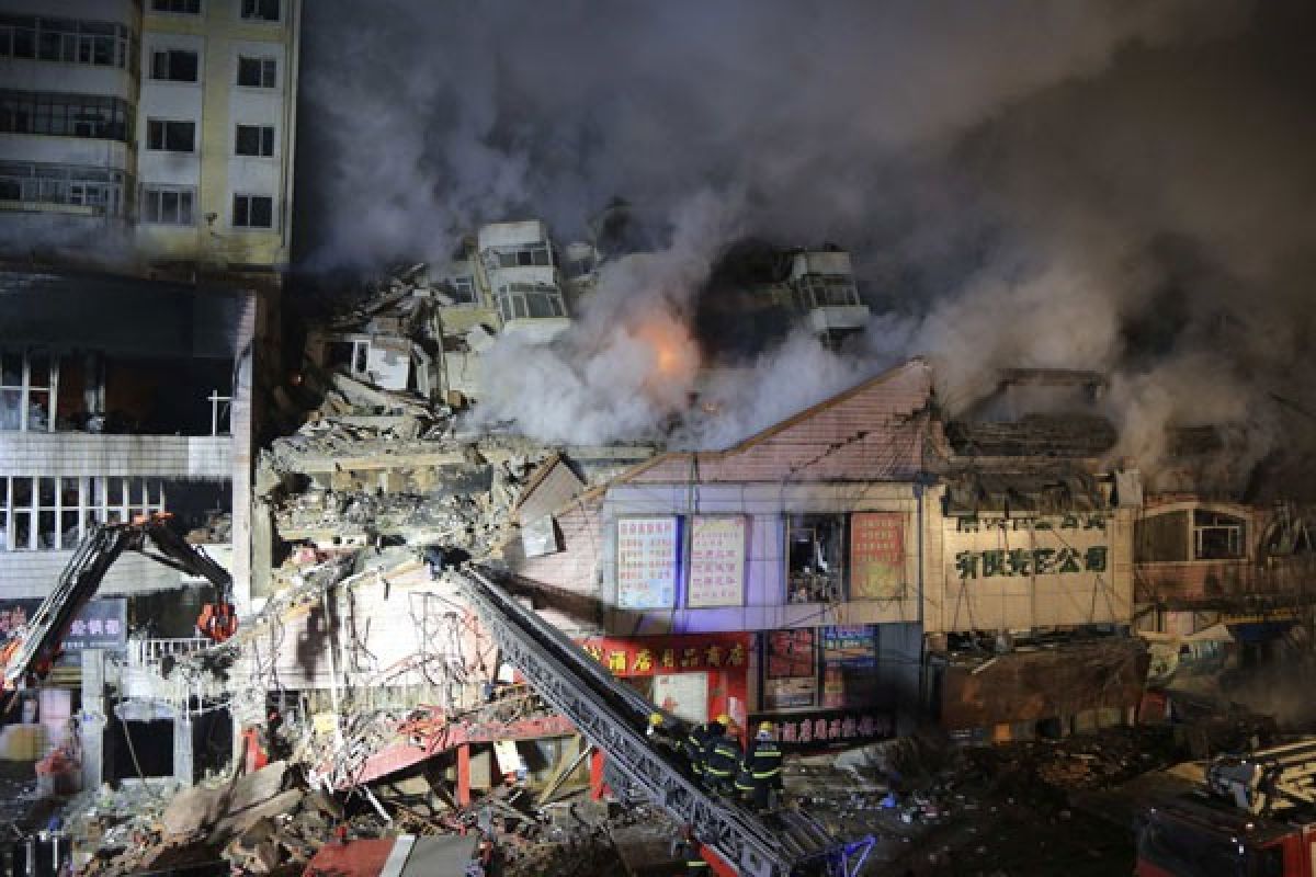 14 tewas akibat Gudang di Changchung terbakar