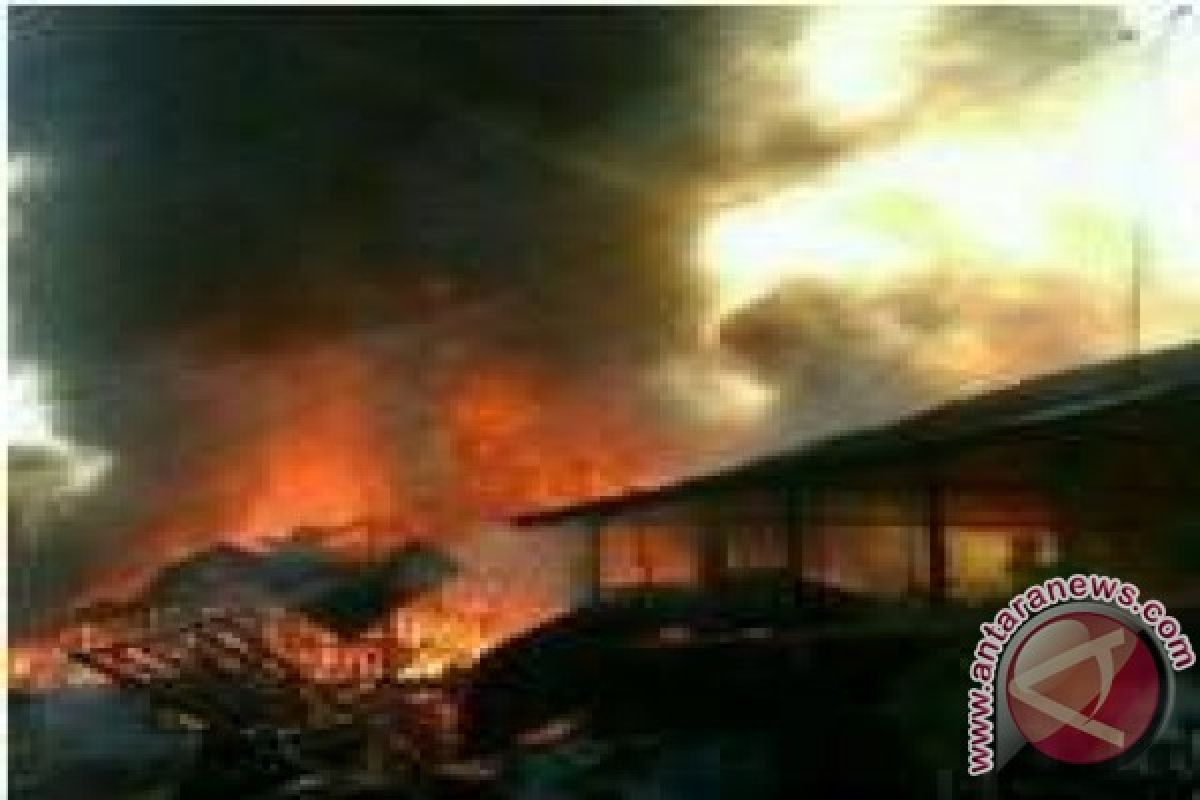 23 Ruko Ludes Terbakar di Aceh Selatan 
